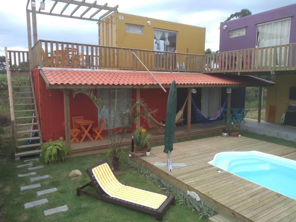 Morada Betel Box Villa Praia do Rosa Exteriör bild